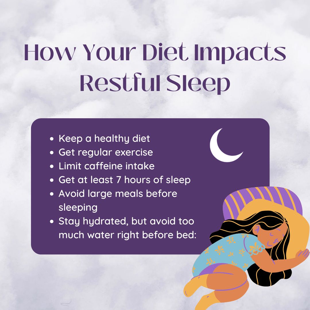 The Connection Between Sleep and Health: How Your Diet Impacts Restful Sleep